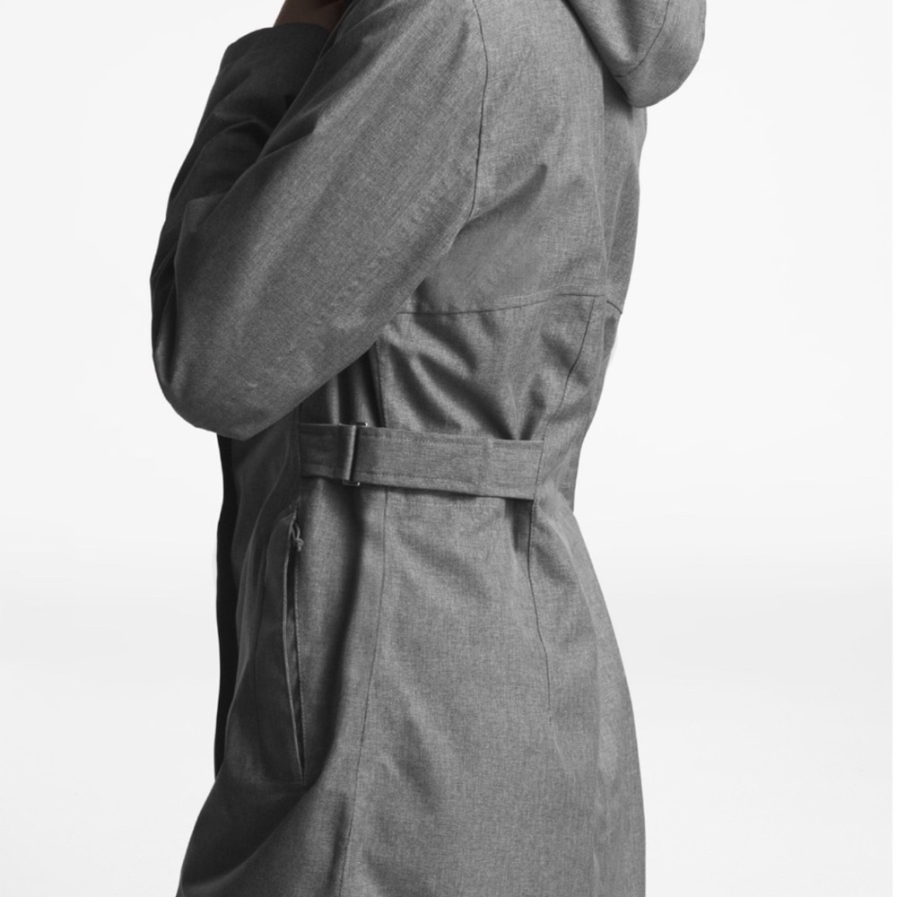 The North Face Women's Laney II Trench in Heather Gray size M - Picture 4 of 16